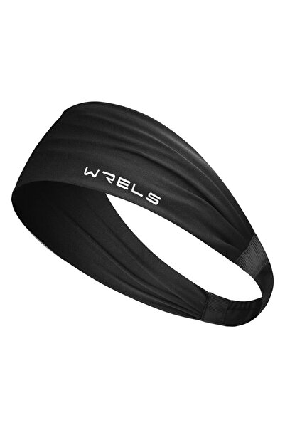 Choice عصابة رأس رياضية سوداء من WRELS، قابلة للتهوية، مرنة، مناسبة للتمارين ...