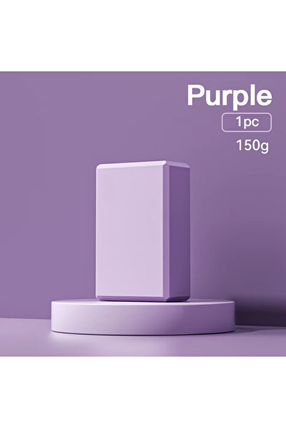 Choice Purple Yoga Blocks Foam Blocks Yoga Props for Pilates Stretching Meditation Exercise Blocks Lightwei