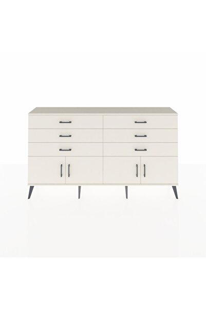 Dienni Arges Konsol 2 Raflı 6 Çekmeceli 4 Kapaklı 176x30x99 Aytaşı-Aytaşı