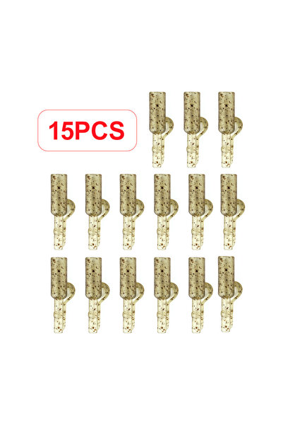 HIRISI 15 قطعة من مشابك تثبيت رصاص الأمان لصيد الكارب، مشابك تغيير سريعة لترك...
