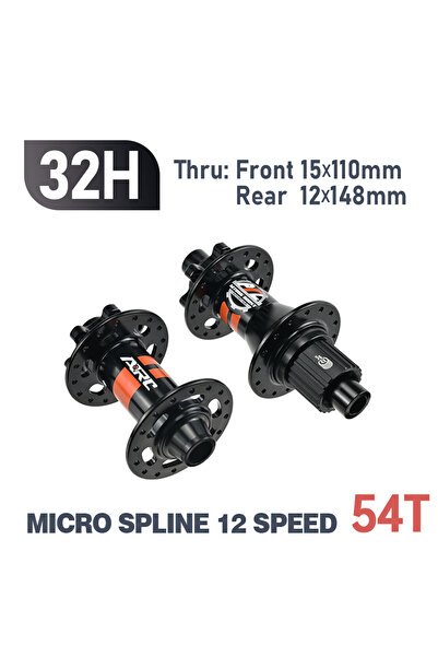 Choice محور دراجة جبلية 54T MS ORANGE ARC 36T/54T ذو سقاطة، 32 فتحة، محور BOO...