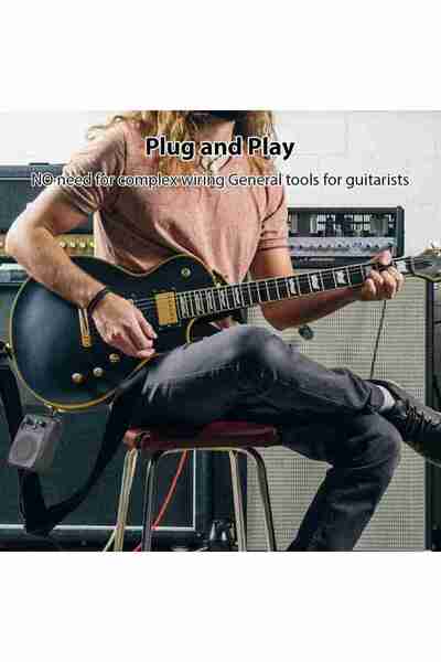 Joyo مكبر صوت صغير أسود اللون، مكبر صوت صغير محمول بتقنية بلوتوث مع 4 مؤثرات ...