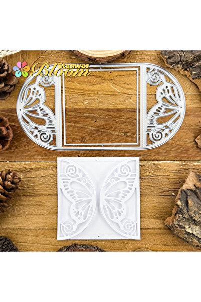 Choice قوالب تقطيع معدنية ثلاثية الأبعاد أصلية على شكل فراشة، متعددة الطبقات، لتزيين سجلات القصاصات والنقش.