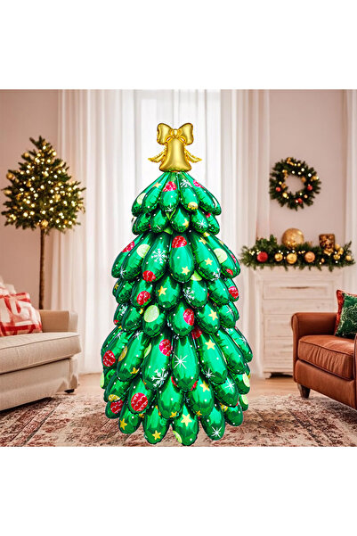 Choice مجموعة أخرى من بالونات رقائق الألومنيوم على شكل جرس على شكل شجرة عيد ا...