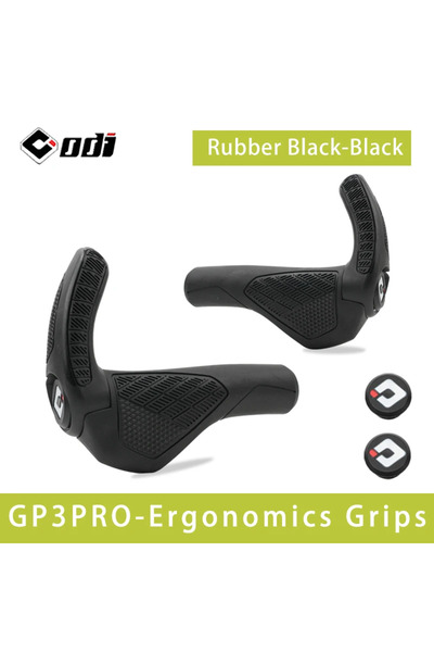Choice مقابض ODI GP3-Pro المطاطية السوداء للدراجات الجبلية، بتصميم مريح، مانع...
