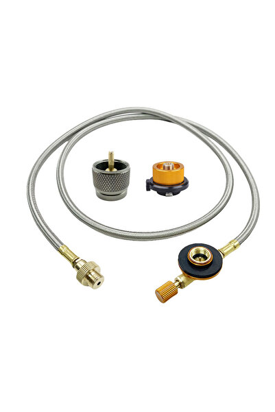 Choice مجموعة أنابيب - مجموعة واحدة، أنبوب تمديد موقد غاز للتخييم في الهواء ا...