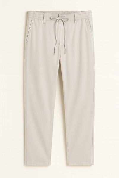 BARRELS AND OIL Мъжки панталони тип джогър K-AG05 - Камък