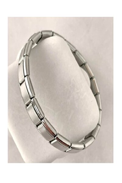 AYB İTALYAN CHARM BİLEKLİK - UNISEX PASLANMAZ ÇELİK HER BİLEĞE UYGUN