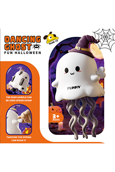 Choice V2503 لعبة يقطينة شبح راقصة سحرية، هدية مثالية لتزيين حفلات الهالوين، لعبة أطفال تعمل بالزنبرك