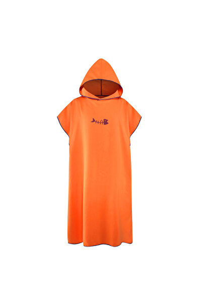 Choice منشفة تغيير ملابس ركوب الأمواج باللون البرتقالي مع غطاء للرأس وبطانية ...