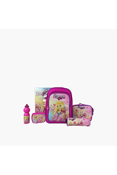 Roco 5-Piece Sweet Girl Print Backpack Set - 17 inches