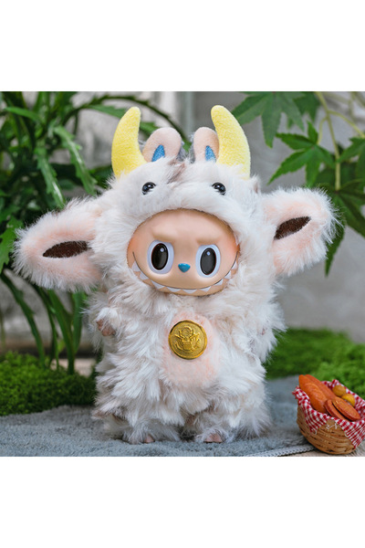 Choice لا يوجد خروف دمية، ملابس دمية قطيفة 17 سم، أزياء حيوانات لطيفة، نمط كرتوني عصري، كاواي سويت