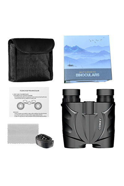 Choice منظار كوميت 830HD 8x30 المدمج للبالغين والأطفال، منظار عالي الدقة لمرا...