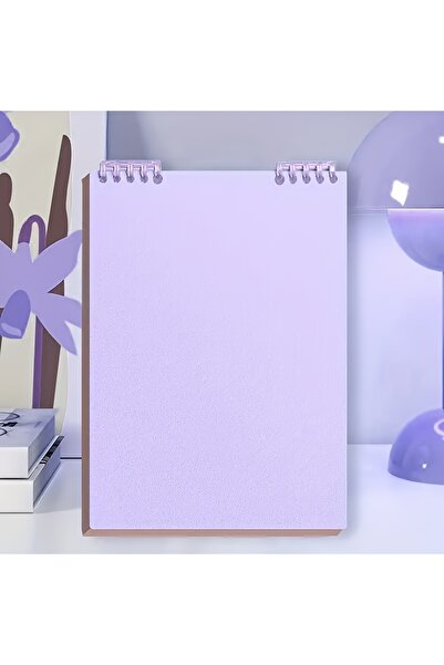 Choice Purple A Notebook with 60/120 Sheets,featuring Perforated Pages and A ...