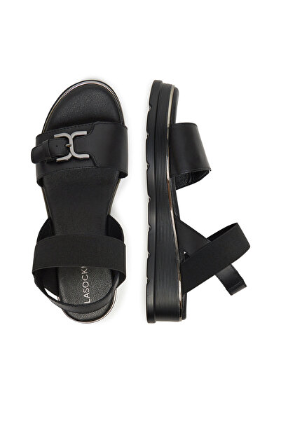 LASOCKI sandals for women black RST-HANA-02