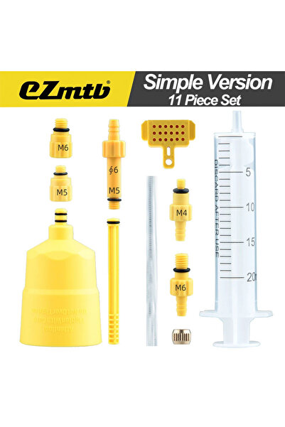 Choice طقم مكون من 11 قطعة، طقم أدوات تصريف فرامل القرص الهيدروليكية للدراجات...