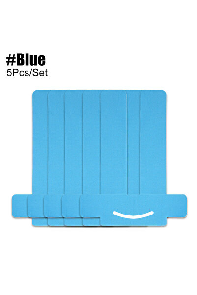 Choice شريط لاصق طبي أزرق - 5 قطع، شريط لاصق مقاوم للماء للركبة، أشرطة رياضية...