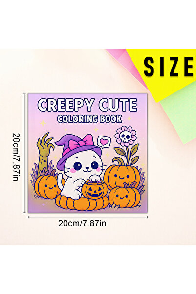 Choice كتاب تلوين متعدد الألوان للكبار، يجمع بين الرعب واللطف، ويضم أنشطة يوم...