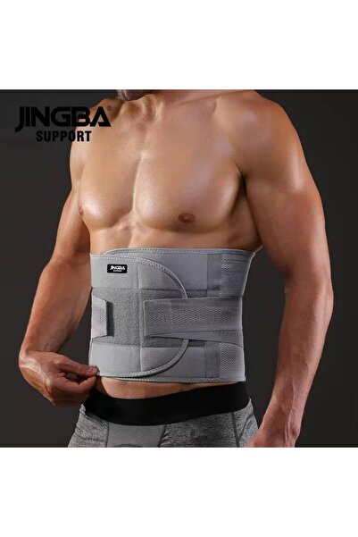 Choice حزام دعم الخصر والظهر الرياضي من جينغبا، لون رمادي فاتح، حزام عرق، حزا...