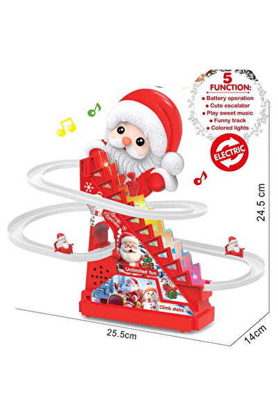 Choice1 مسار انزلاق عيد الميلاد، مسار قطار الملاهي سانتا كلوز مع أضواء LED وم...