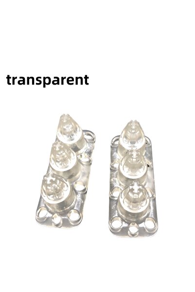 Choice مسامير أحذية تكتيكية بلاستيكية شفافة من قطعتين، أبازيم أحذية قتالية لل...