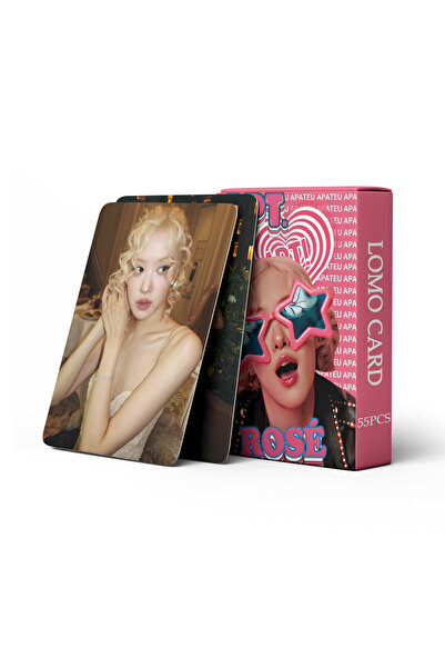 Choice 8 55 pcs in stock ROSE APT Fan Collection Card ROSÉ Photo card postcar...
