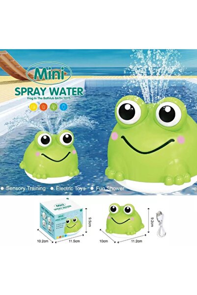 Choice ألعاب استحمام بيضاء أوتوماتيكية الرش، كرة رش على شكل حوت وضفدع مزودة ب...