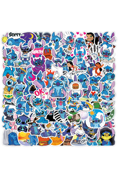 Choice مجموعة عشوائية من 300 قطعة (50/100/200/300 قطعة) من ملصقات ديزني ليلو ...