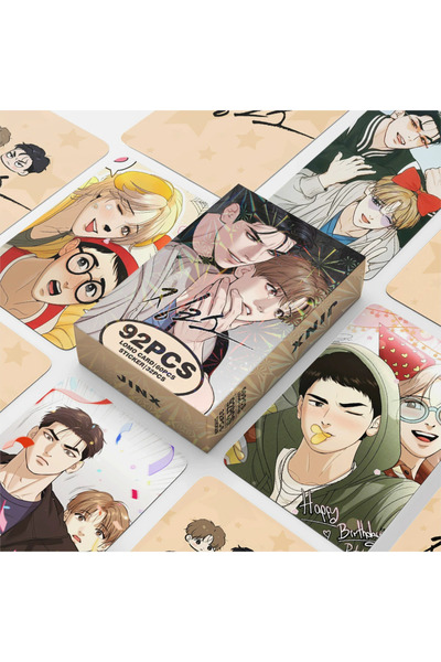 Choice مجموعة بطاقات لومو ليزرية سحرية بأغلفة ورقية عشوائية (92 قطعة) - صور ث...