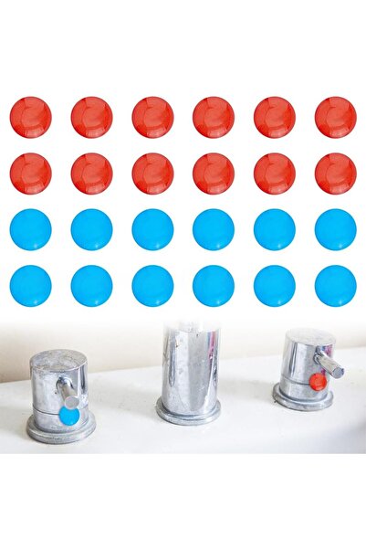 Choice AECH04-14184، 24 قطعة، ملصقات مياه ساخنة وباردة بلونين، مصنوعة من راتن...