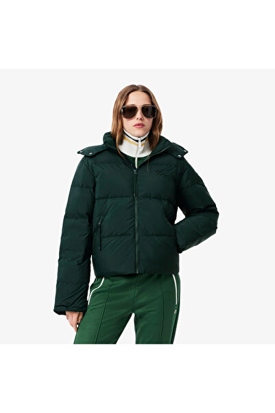 Lacoste جاكيت بغطاء رأس رأس قصة مريحة - BF3262-00-YZP