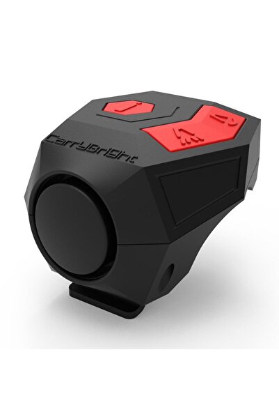 Choice بوق دراجة إلكتروني أسود اللون، بقوة 120 ديسيبل، قابل لإعادة الشحن، مضا...