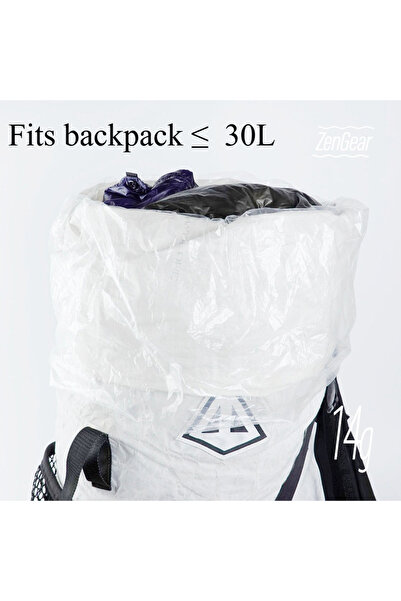 Choice 55x76cm-14.5g - 2pcs Backpack Liner Bag Packing Ultralight 14g Polycro...