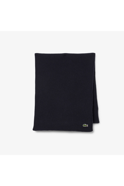 Lacoste Ribbed Wool Scarf - RE0058-00-166
