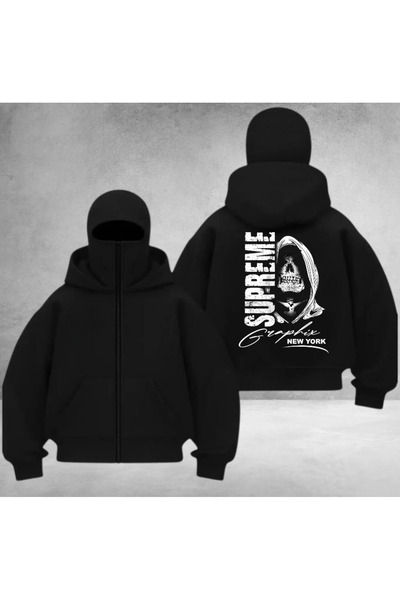 Weekeep سترة هودي نينجا للجنسين مطبوع