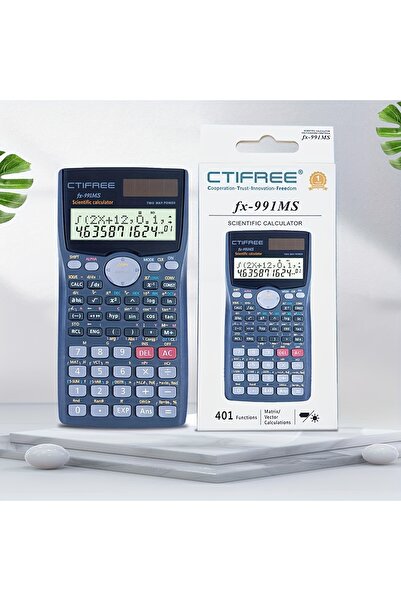 Choice آلة حاسبة متعددة الوظائف للعلوم FX-991MS - 401 وظيفة، مصممة خصيصًا للطلاب