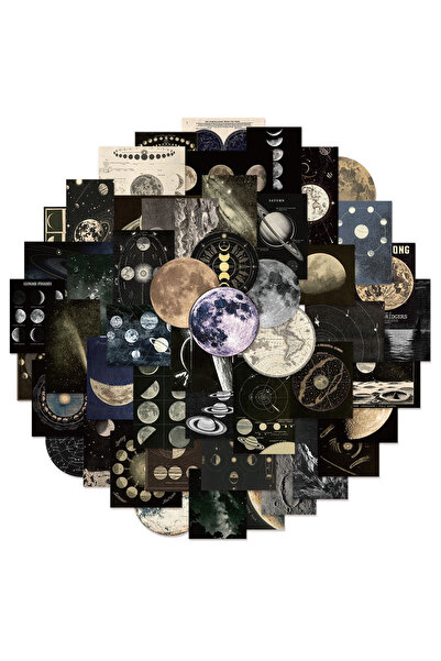 Choice 50 قطعة من ملصقات جرافيتي سماوية عتيقة، يمكنك صنعها بنفسك، للأمتعة، وأ...