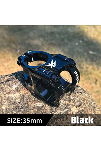 Choice جذع مقود دراجة جبلية أسود من سبائك الألومنيوم، خفيف الوزن للغاية وعالي...