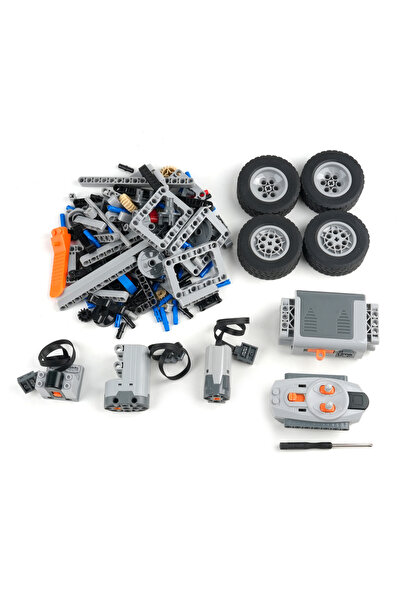 Choice مجموعة واحدة من هيكل سيارة تحكم عن بعد رباعية الدفع، مجموعة مكعبات بنا...