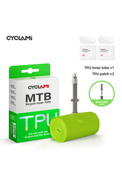 Choice صمام بريستا للدراجات الجبلية مقاس 29 بوصة (45 مم، 1.9-2.5 بوصة) - قطعة...