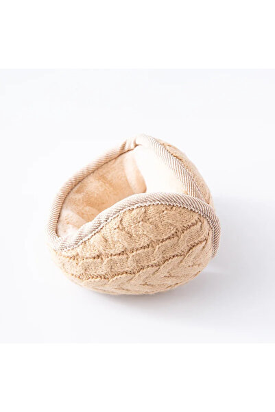 Choice قطعة واحدة من واقيات الأذن الشتوية السميكة والدافئة باللون الأصفر، قاب...