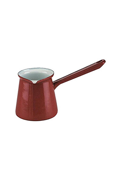 iBiLi enameled kettle, steel, 0.5 liters, red