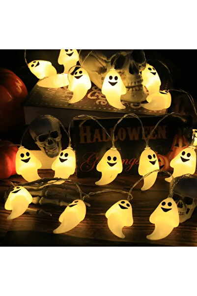 Choice 3m 20LEDs Ghost Halloween Pumpkin LED String Lights Lantern Ghost Eyeball 10/20LEDs Battery Powered