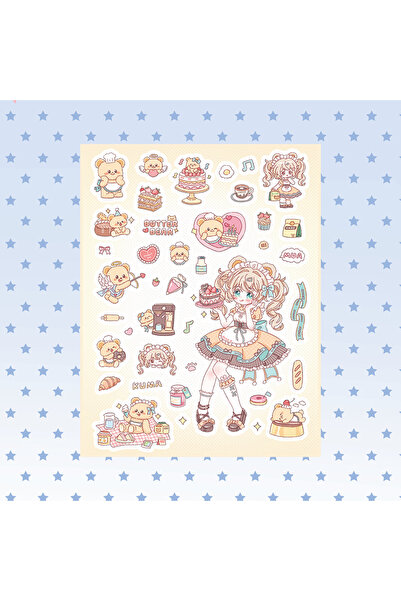 Choice1 3 ملصقات لطيفة لشخصيات كرتونية للبنات، ملصقات شخصيات أنمي، حافظة هاتف...