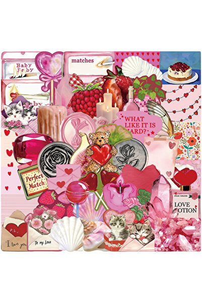 Choice 30 قطعة، 10/30/50 قطعة، ملصقات وردية برسومات كرتونية قديمة، مناسبة للف...