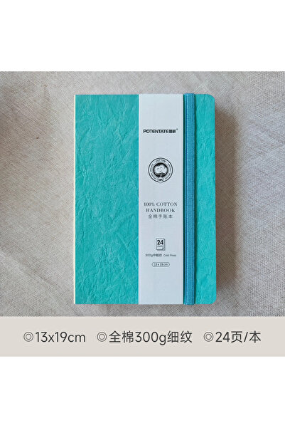 Choice دفاتر رسم فنية من ورق مقوى بغلاف كتاني أزرق، مقاس 13×19 سم - خالية من ...