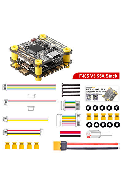 Choice F405 V5 55A Stack SpeedyBee F405 V5 Stack F405 V5 FC 32-Bit 55A 4in1 E...