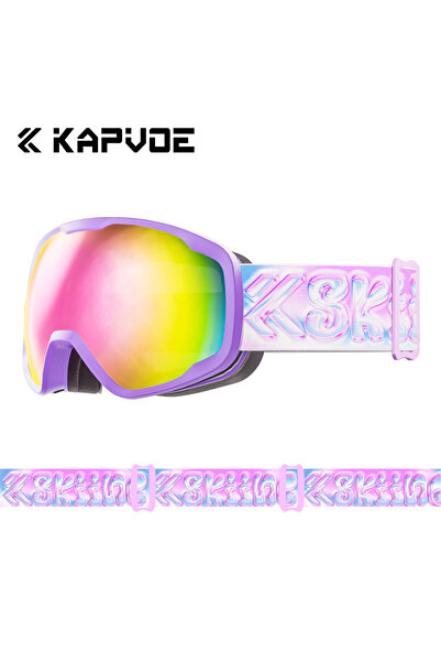 KAPVOE نظارات تزلج للأطفال S 02، نظارات شمسية للتزلج للأولاد، نظارات احترافية...