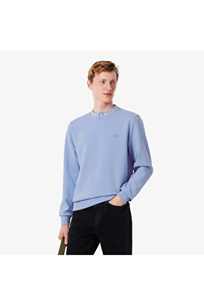 Lacoste Jacquard Branded Jersey Sweatshirt - SH9542-00-5QD