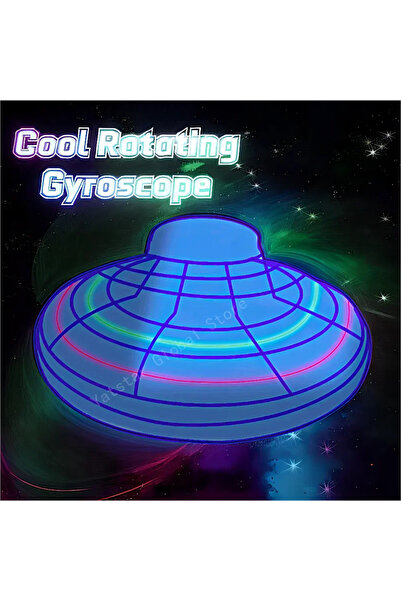 Choice كرة طائرة زرقاء، لعبة كرة سحرية طائرة دوارة، جيروسكوب طيران، جسم طائر ...